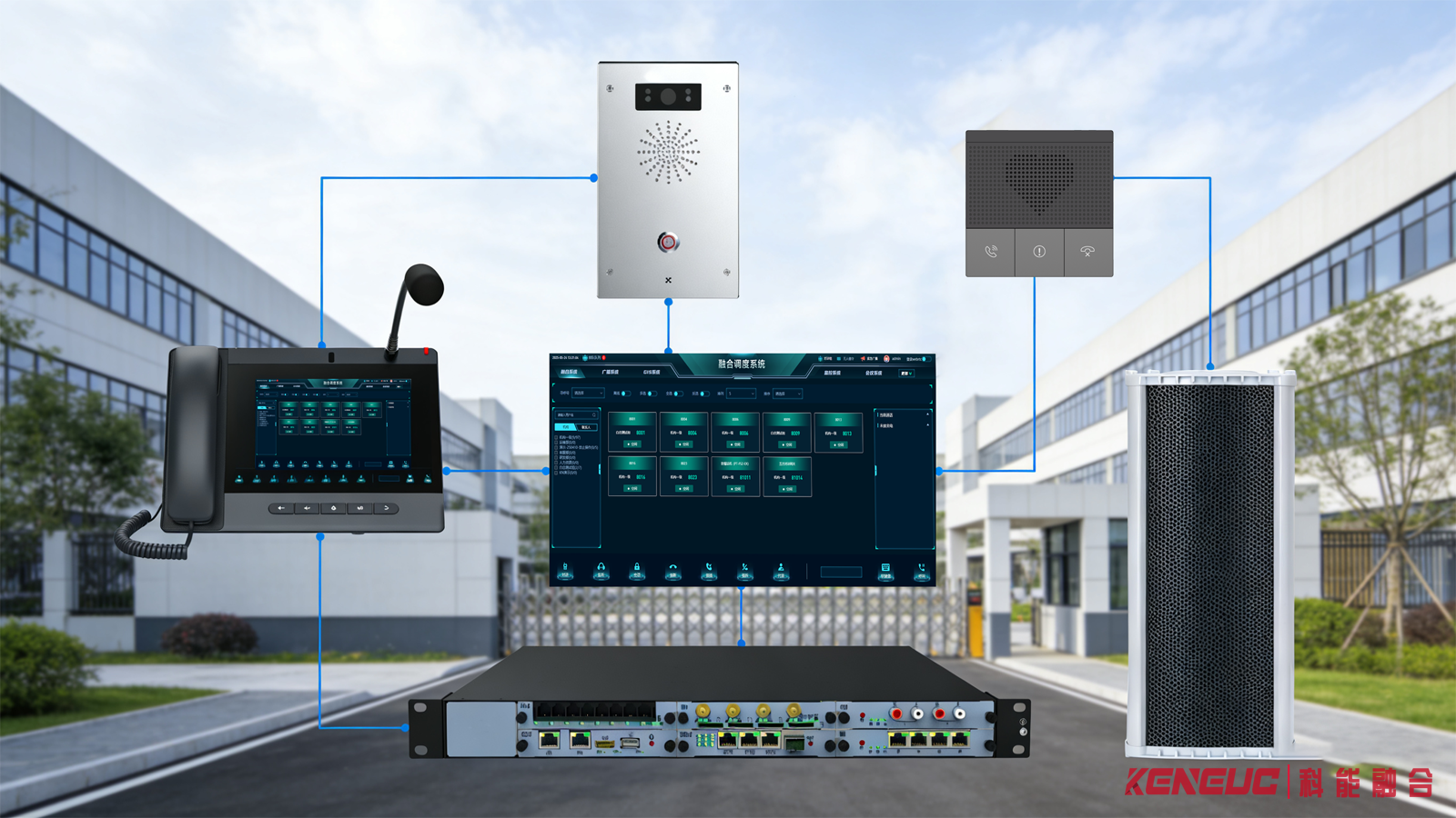 科能 SIP 广播对讲融合：不止于 “对讲 + 广播”，更是智能应急的核心枢纽