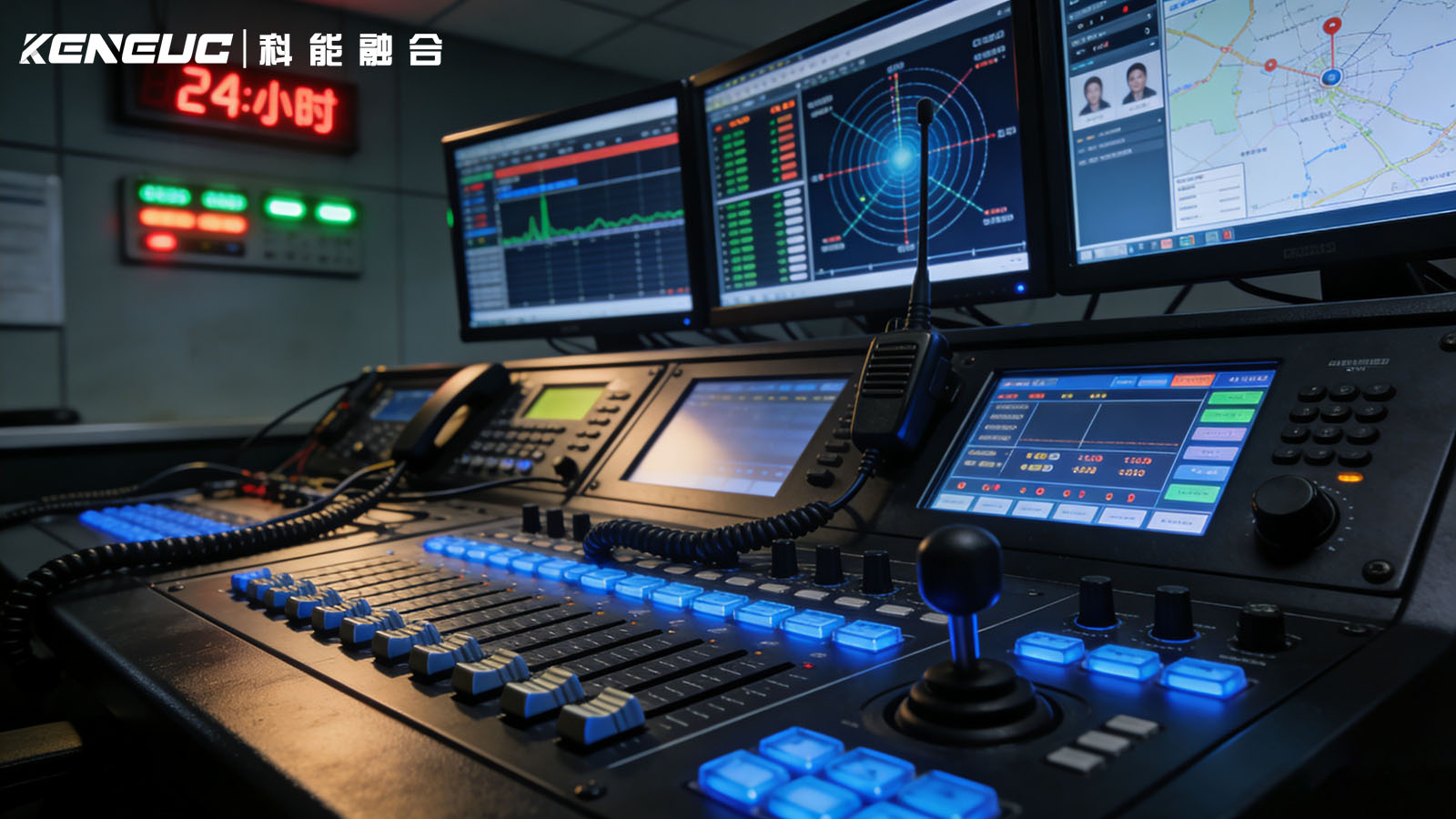 集群对讲机指挥调度中心