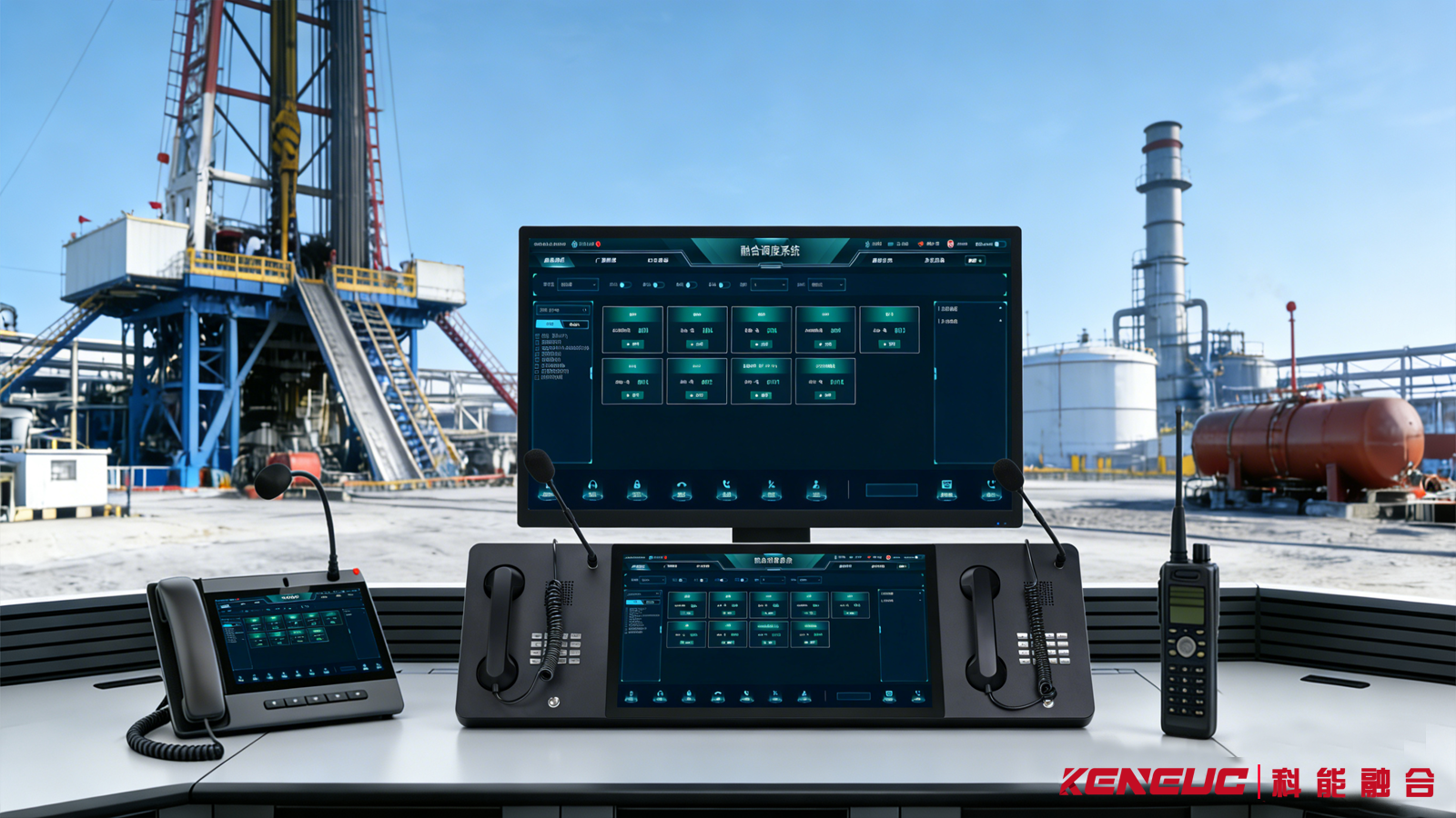 科能石油融合通信方案应用